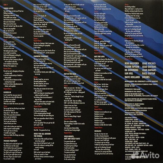 Виниловая пластинка Sony Judas Priest Turbo (30Th