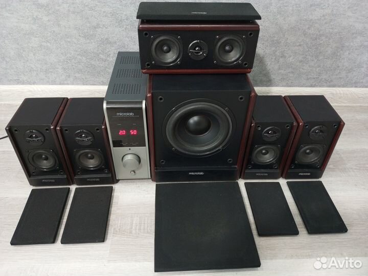 Активные колонки 5.1 Microlab FC730 (84Вт)