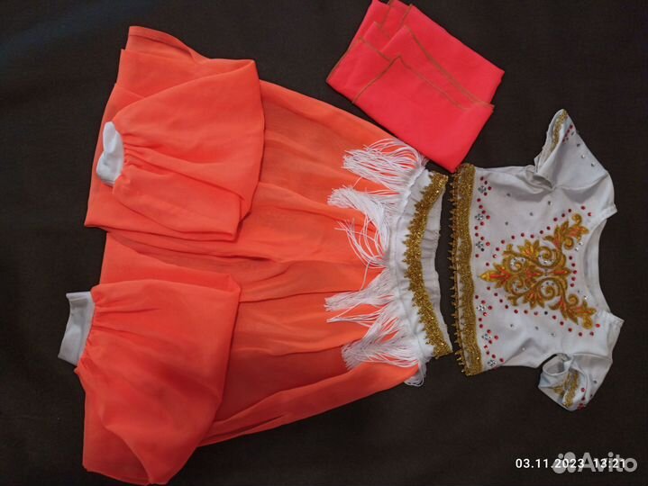 Костюм для восточных танцев, новогодний