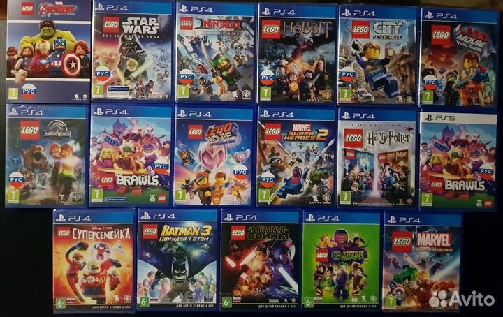 Игры серии Lego (PS4)