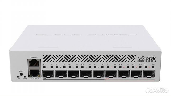 MikroTik CRS310-1G-5S-4S+IN новый