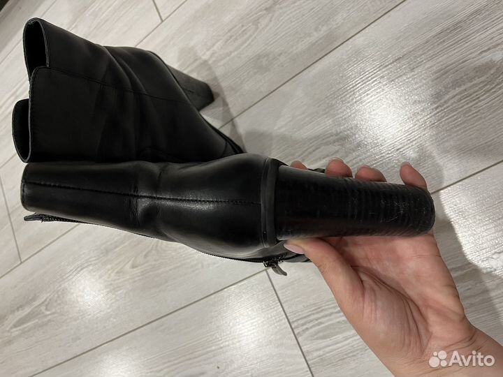 Полусапоги натуральная кожа