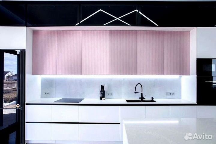 Кухня от производителя с островом на заказ