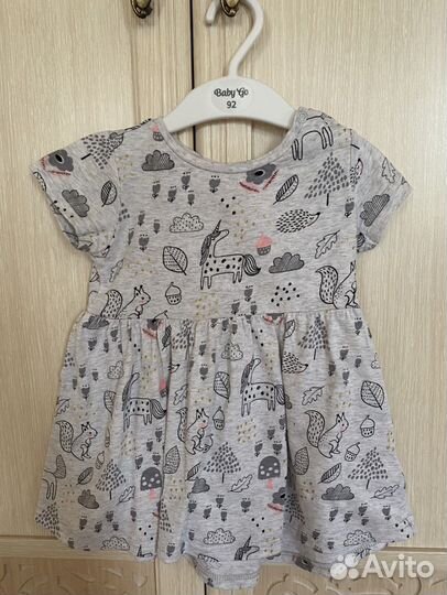 Вещи пакетом на девочку 86 92