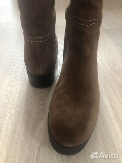 Сапоги зимние женские 41 размер замшевые
