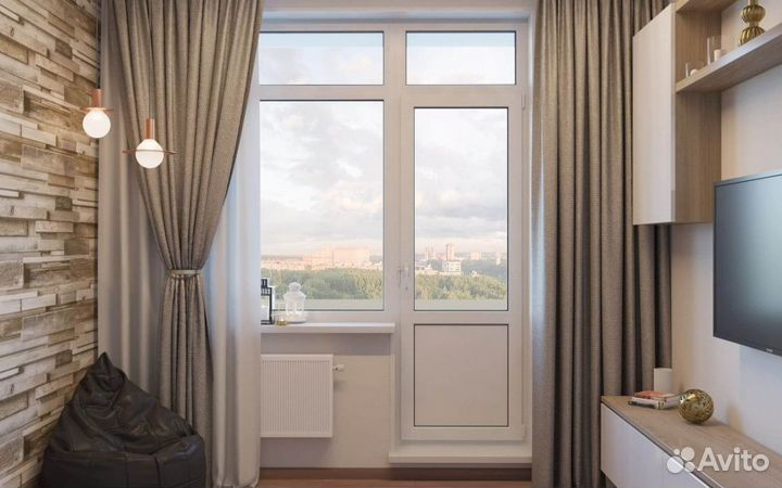 Дверь балконная пвх rehau