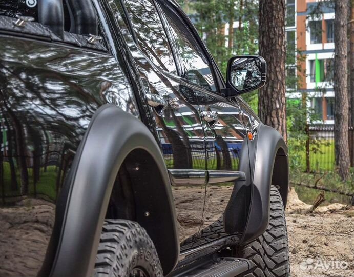 Расширители колёсных арок L200 2007-2009 60 мм