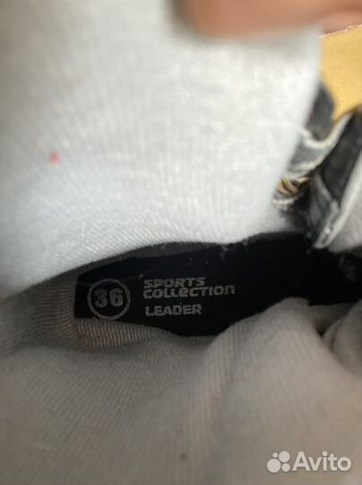 Коньки хоккейные Leader 36 размер