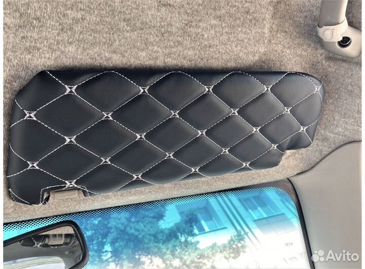 Чехлы на козырьки Шевроле Ланос, заз Шанс, Chance