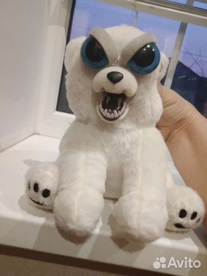 Мягкая игрушка Медведь, меняет лицо