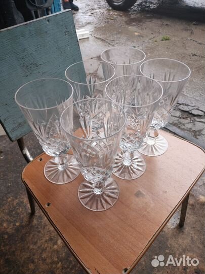 Фужеры хрустальные СССР