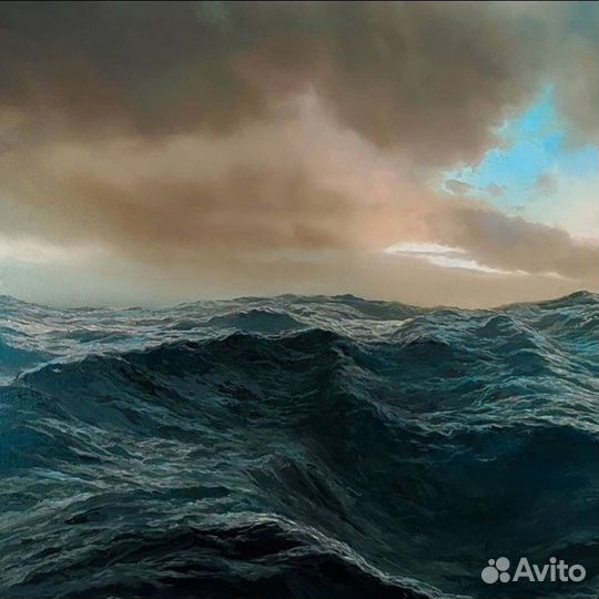 Картина маслом Морской Пейзаж