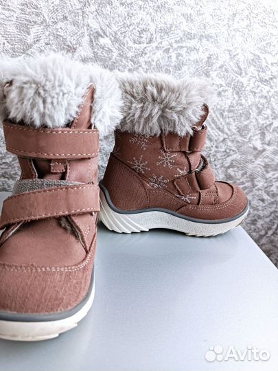 Ботинки зимние для девочки 23 размер