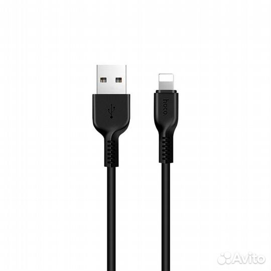 Кабель hoco X20 USB - Lightning 2.4A, 1m