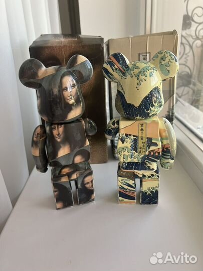 Bearbrick 400% 28см волна серфинг