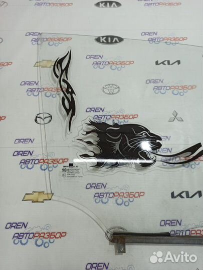 Стекло двери переднее правое Daewoo Matiz