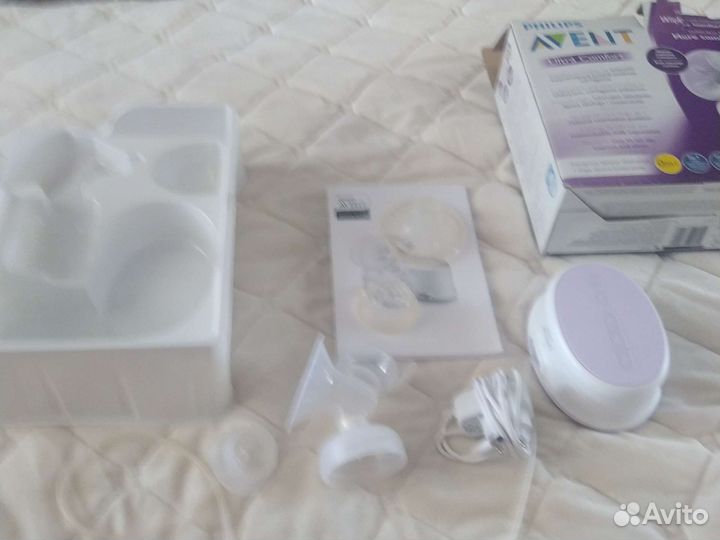 Молокоотсос avent электрический новый