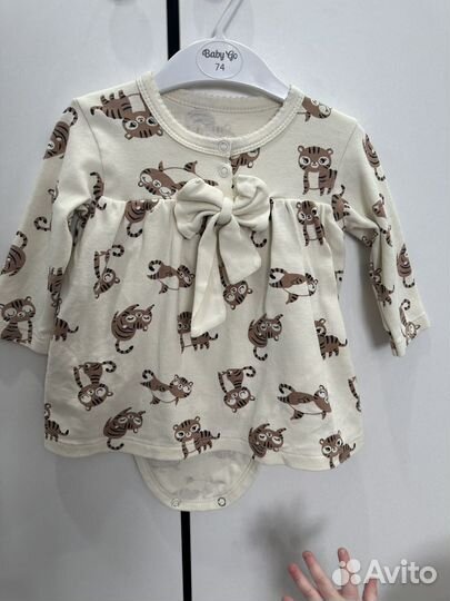 Платье боди для девочки