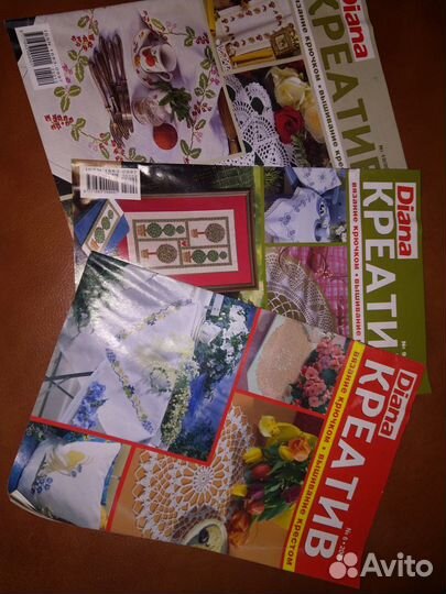 Журналы по рукоделию: вязание, вышивка