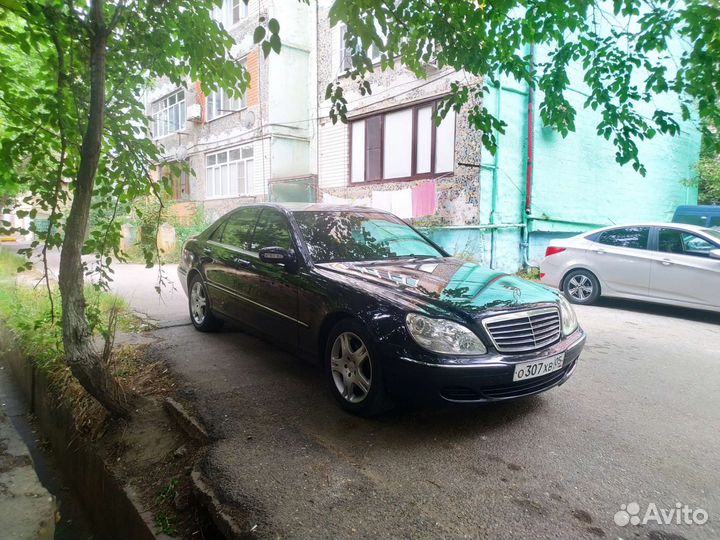 Mercedes w220 s500 4matic фары