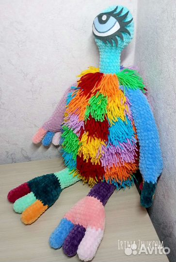 Жужа 65 см- игрушка вязаная из Сватов