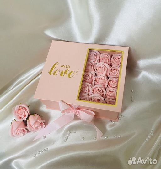 Подарок цветы и конфеты