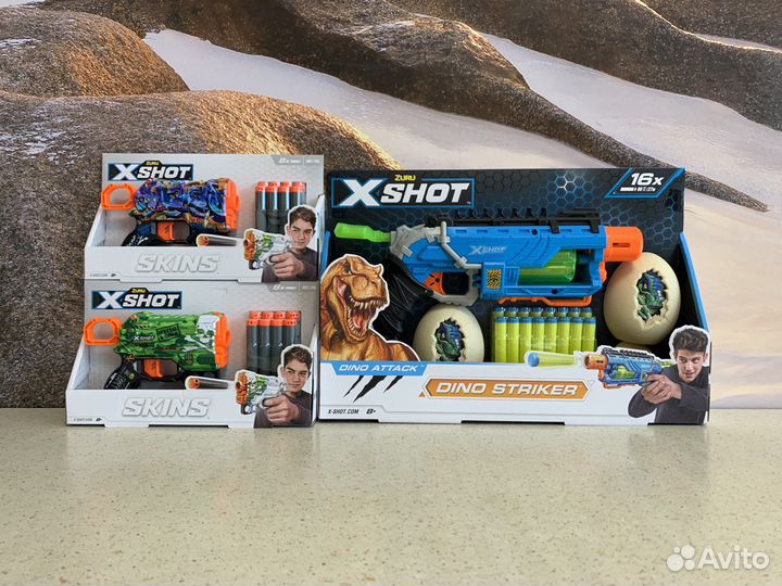 Новые Бластеры zuru X-Shot