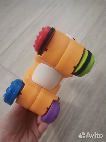 Игрушка каталка Fisher Price леопард ориг