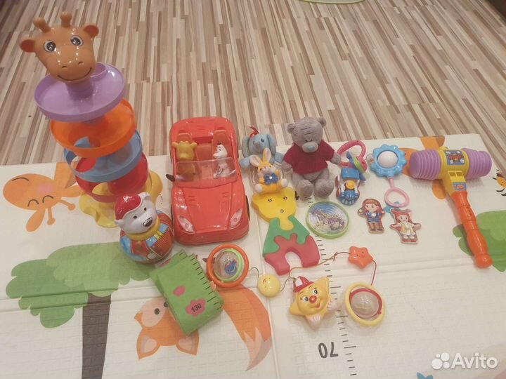 Развивающие игрушки пакетом