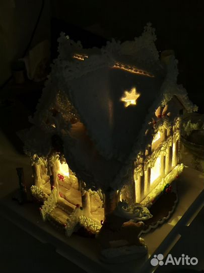 Новогодний пряничный дворец