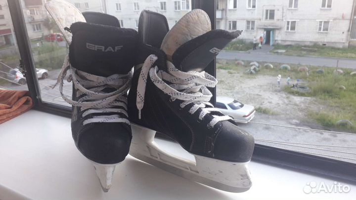 Коньки хоккейные graf