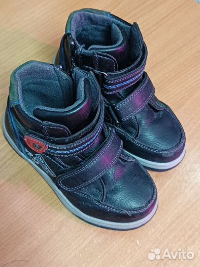 Ботинки демисезонные для мальчика 28