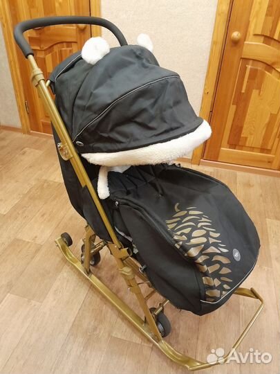 Санки коляска nika kids
