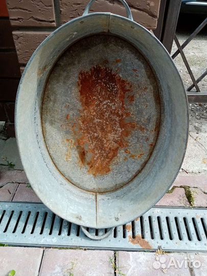 Советское оцинкованное корыто