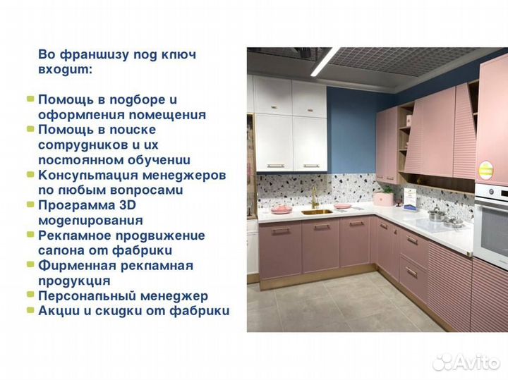 Магазин кухонь, франшиза