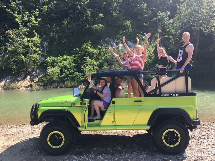 Джиппинг экскурсии Джубга