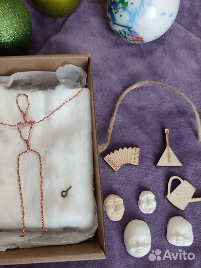 Набор для создания ватной игрушки