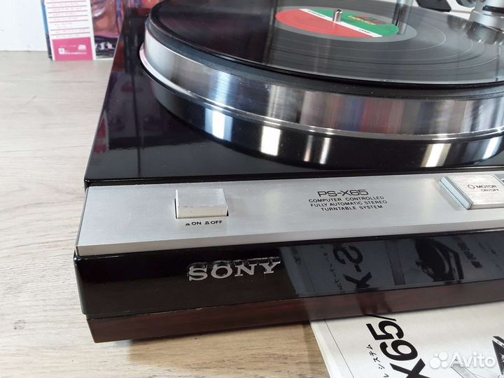 Проигрыватель винила Sony PS-X65. Made in Japan