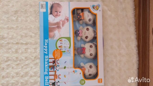 Мобиль на кроватку новый