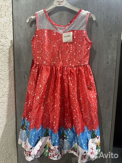 Нарядное платье для девочки 110 116