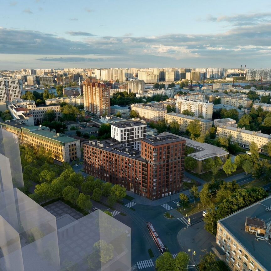 1-к. квартира, 37,1 м², 4/12 эт.