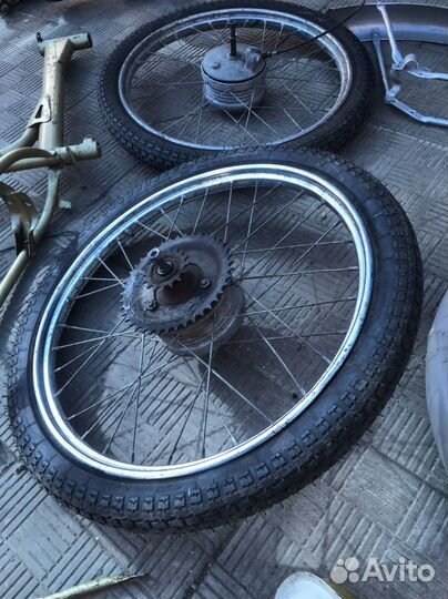 Запчасти на газовый мопед Рига