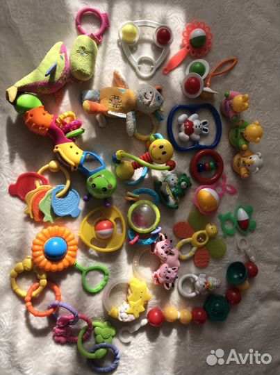 Погремушки. Игрушки для малышей