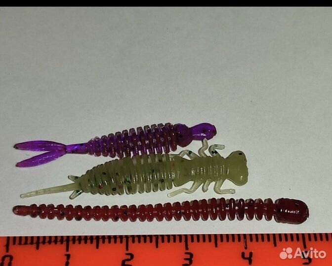 150 силиконовых приманок