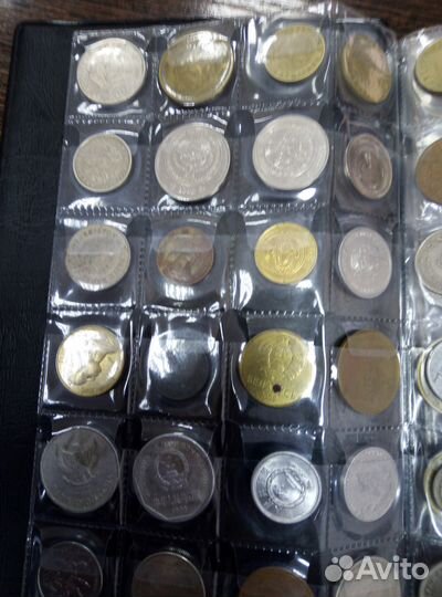 Монеты мира, много