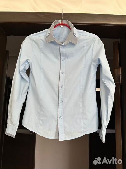 Рубашка школьная 152