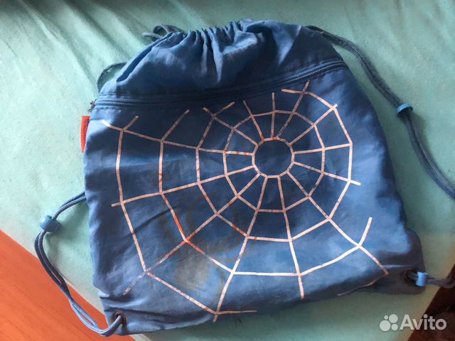 Мешок для сменной обуви человек-паук