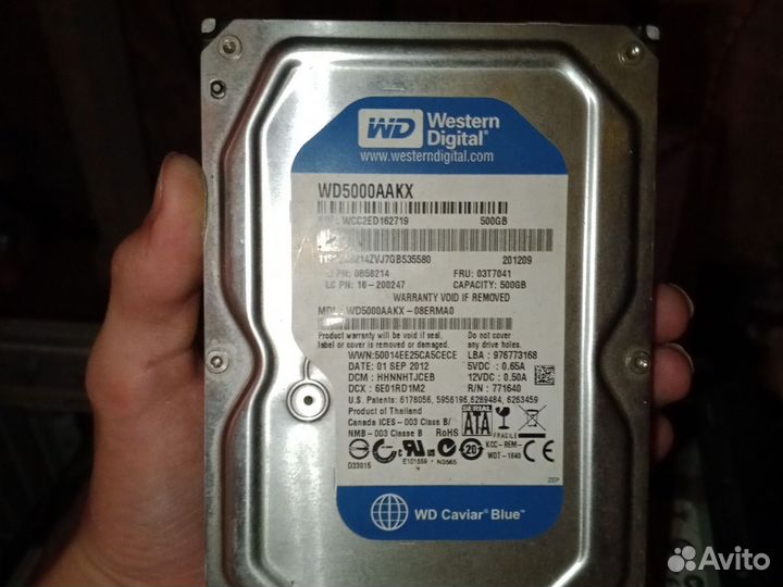 Hdd 500gb для пк