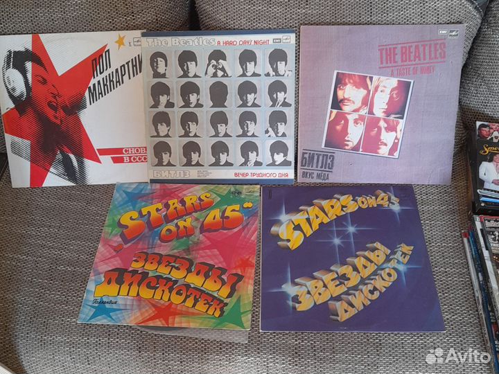 Пластинки фирмы Мелодия