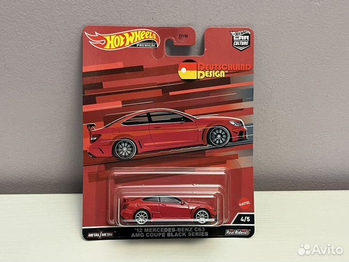 Hot wheels premium Mercedes C63